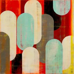 Peinture, Traffic Full Color Red, Ronald Hunter