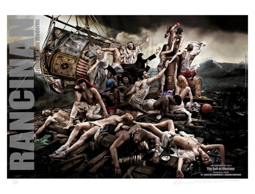 Gérard Rancinan, Le radeau des illusions - Poster Collector Gérard Rancinan, Le radeau des illusions - Poster Collector