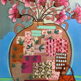 Gemälde, Ikebana, Patricia Simsa