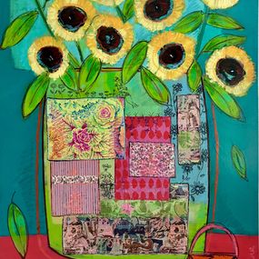 Painting, Tournesols, Patricia Simsa