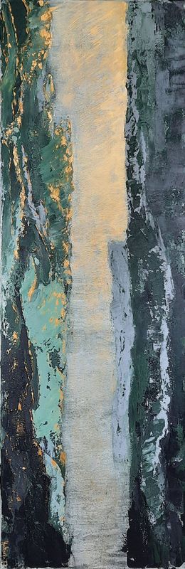 Gemälde, The gulf between us, Daria Habich