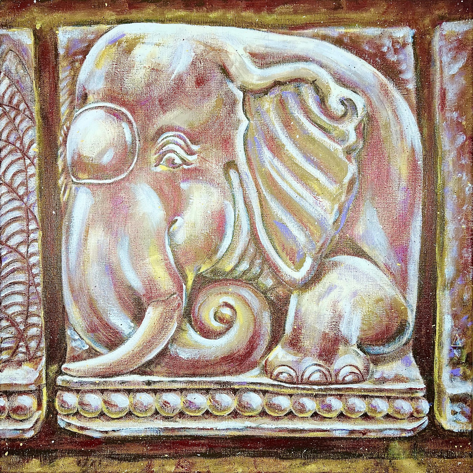 AreiRa, Blessed elephant calf. AreiRa, Blessed elephant calf.