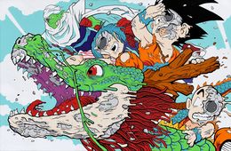 Peinture, Deconstructed Dragon Ball, Matt Gondek