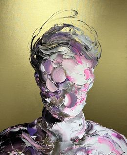 Painting, Pink summer, Aron Kroes
