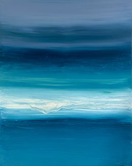 Gemälde, Down to the overflow, Brigitte Dravet