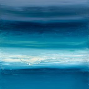 Painting, Down to the overflow, Brigitte Dravet