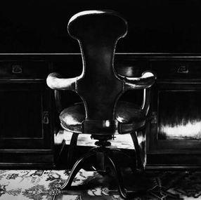 Print, Freud’s Desk and Chair, Study Room, Robert Longo