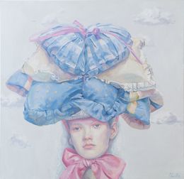 Painting, Princess and the Pea, Anastasia Gladkova (Naska)