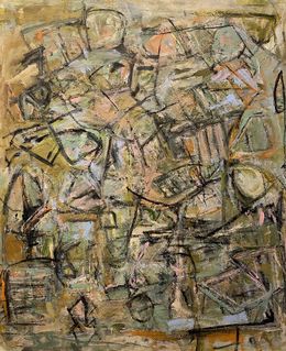 Gemälde, Waiting For Something To Happen, Lloyd Tabing