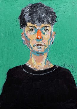 Painting, Autoportrait, G. Carta