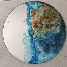 Dessin, Mare nostrum sea ocean blue miror, Adélaïde Leferme