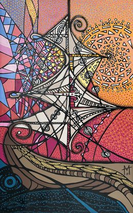 Peinture, Sunrise, Megan Harmer
