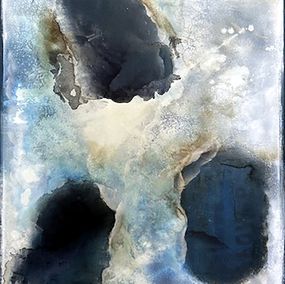 Gemälde, 5E - Etherial flow Fluss, Nadine Auer