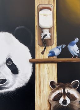 Peinture, Les profiteurs, Jean-François Rousselot