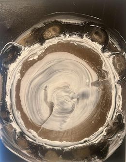 Painting, Tambourine Reflect, Cristina Marino