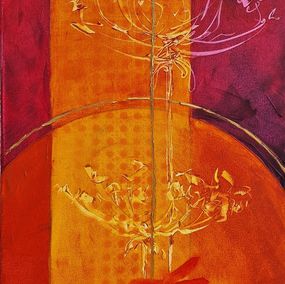 Peinture, La Libellule, Bernadette Triki