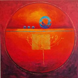 Painting, Rêverie, Bernadette Triki