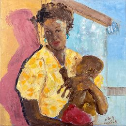 Peinture, Le Bras tendre - la Main angoissée, ShuJie Wang