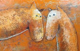 Peinture, Chevaux, Hervé Maury