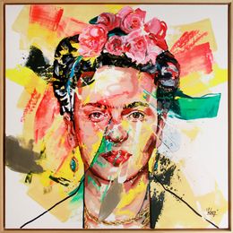 Peinture, Colorful Frida, Nathalie Cubéro
