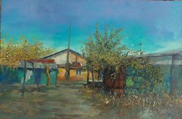 Painting, Street Aresh, Kamsar Ohanyan