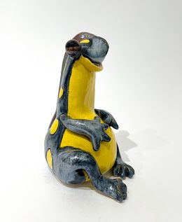Sculpture, Funny Frog-Dragon, Viktor Zuk