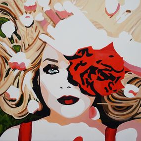 Gemälde, Red Rationality, Natalie Maxted