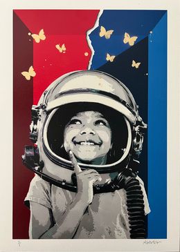 Édition, Look at the stars (red / blue / gold) 1/1, Alessio-B