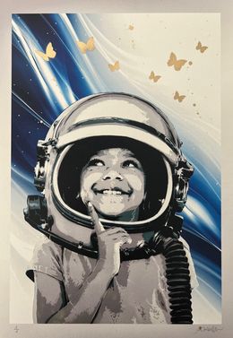 Édition, Look at the Stars - White / Blue / Gold 1/1, Alessio-B
