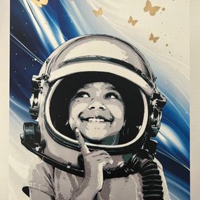 Print, Look at the Stars - White / Blue / Gold 1/1, Alessio-B