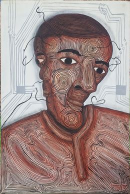 Gemälde, L'imposteur, Babacar Dieye