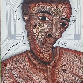 Gemälde, L'imposteur, Babacar Dieye