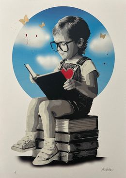 Édition, Love Reading Books incl gold finish (1/1), Alessio-B