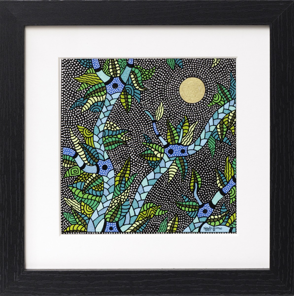 NadhÂme, Poésie lunaire - Série Nature graphique NadhÂme, Poésie lunaire - Série Nature graphique