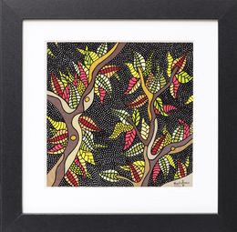 Gemälde, Joie d'automne - Série Nature graphique, NadhÂme