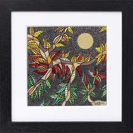 Gemälde, Tout feu tout flamme - Série Nature graphique, NadhÂme