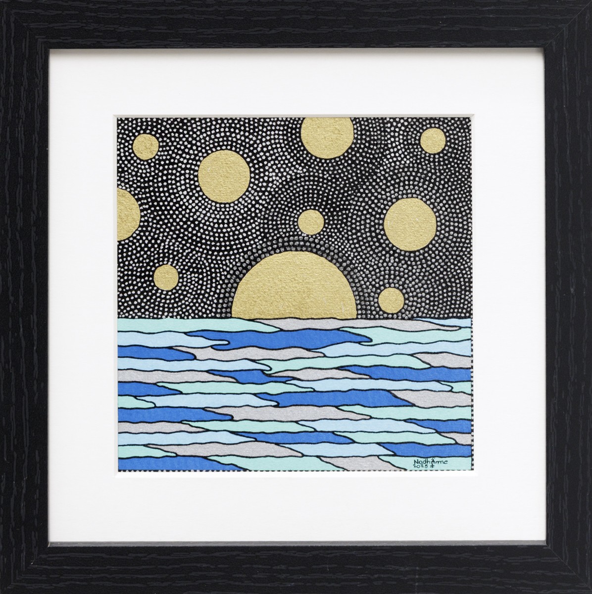 NadhÂme, Emergence d'un univers - Série paysage marin graphique NadhÂme, Emergence d'un univers - Série paysage marin graphique
