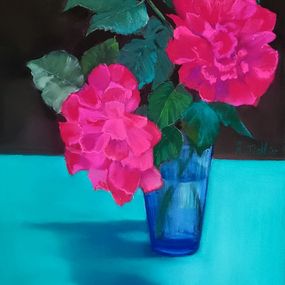 Zeichnungen, Roses du jardin II, Agnès Tiollier