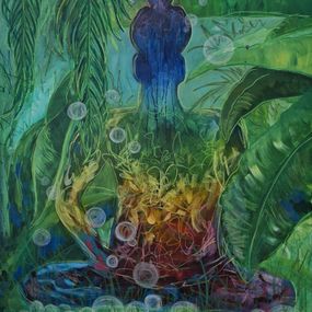 Painting, Buddha, Daria Habich