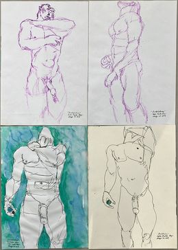 Fine Art Drawings, Politych Duchándome Series, Celso Castro