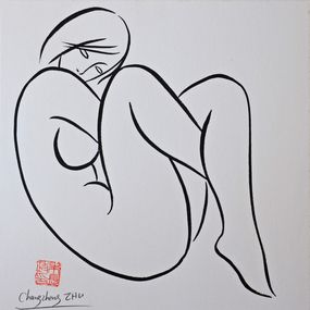 Disegno, Femme enroulée 1, Changzheng Zhu