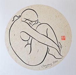 Dessin, Femme enroulée 2, Changzheng Zhu