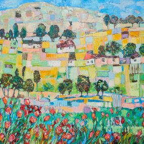 Peinture, Summer in the Countryside, Ania Pieniazek