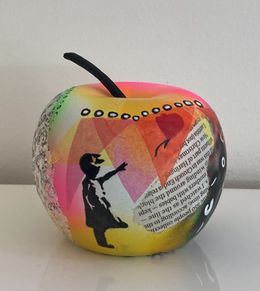 Sculpture, Apple of Hope, Bubble