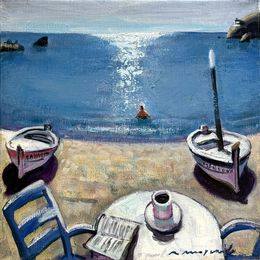 Peinture, Rescafé Cadaqués, Ramon Moscardó