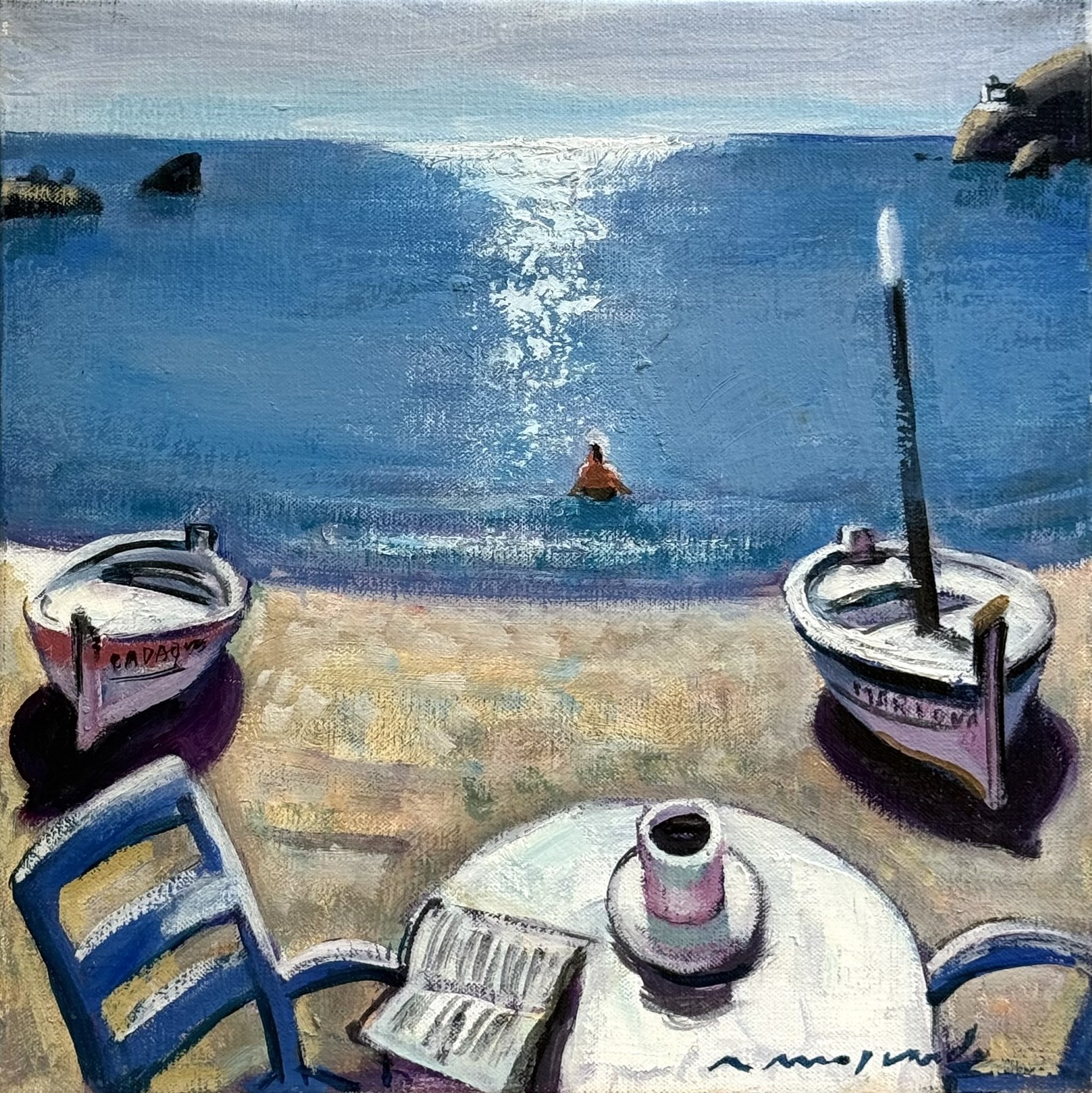 Ramon Moscardó, Rescafé Cadaqués Ramon Moscardó, Rescafé Cadaqués