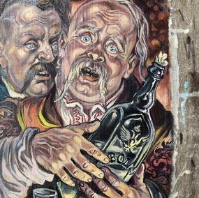 Peinture, Two godfathers, Alexander Litvinov