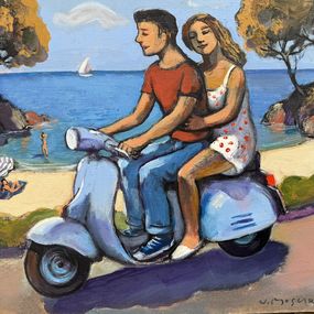 Painting, Vespa, Josep Moscardó
