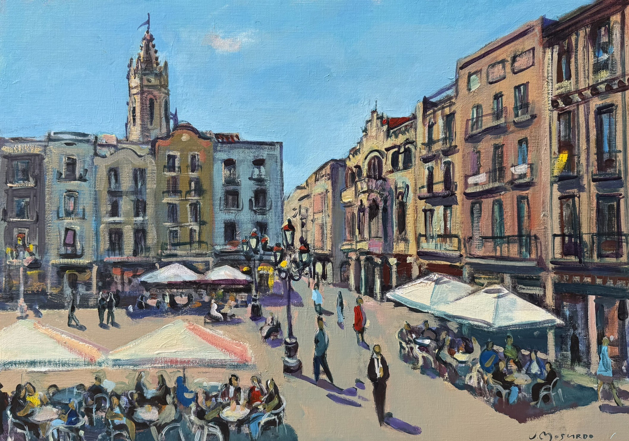 Josep Moscardó, Plaça Mercadal Reus Josep Moscardó, Plaça Mercadal Reus