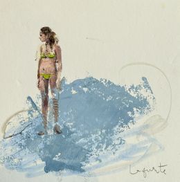 Gemälde, Serie vidas minúsculas 15, Marta Lafuente